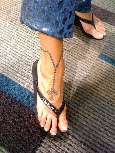 tatuagem tornozelo 1040