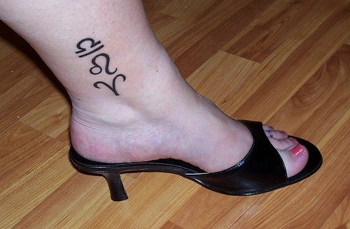 tatuagem tornozelo 1157
