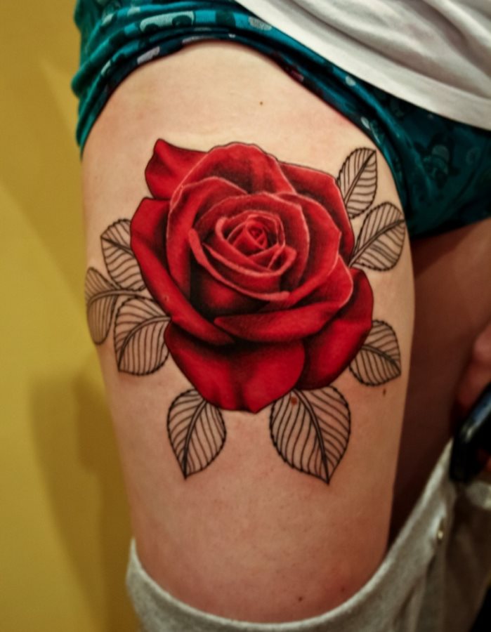 92 Tatuagens de rosas: Galeria de desenhos