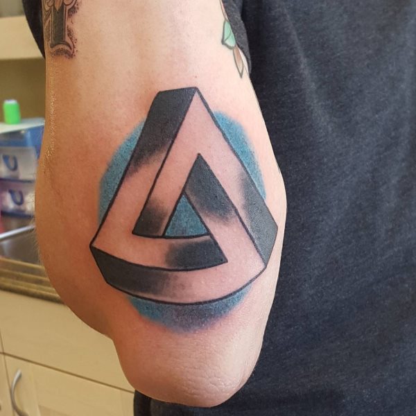 tatuagem triangulo 123