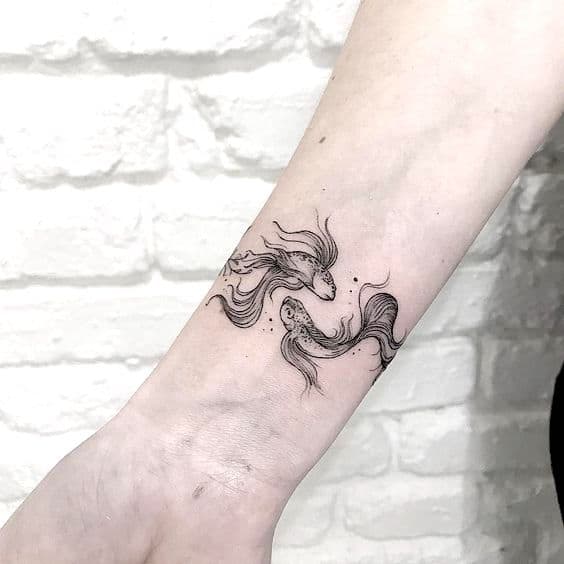 tatuagem signo peixe 04