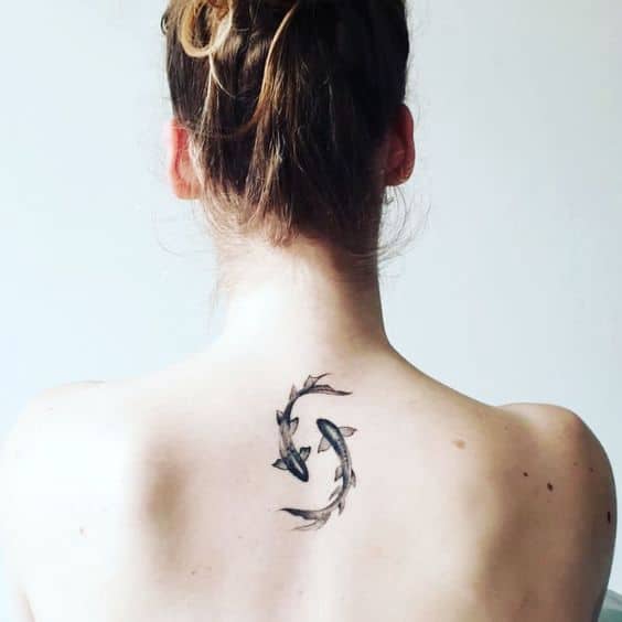 tatuagem signo peixe 18