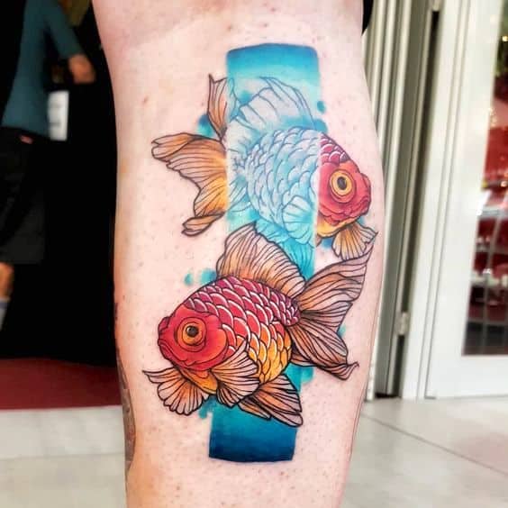 tatuagem signo peixe 24