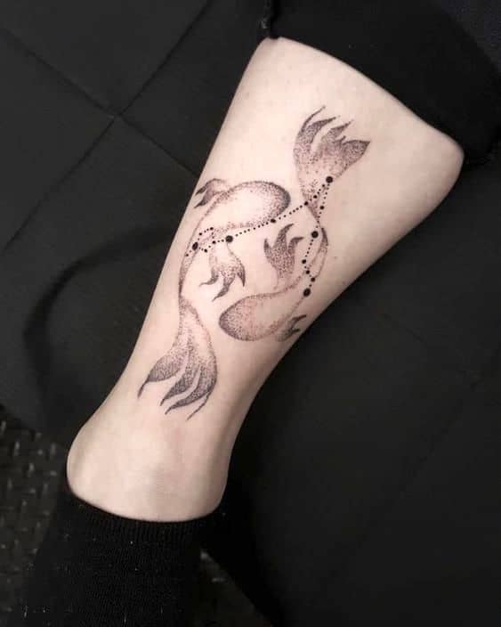 tatuagem signo peixe 31