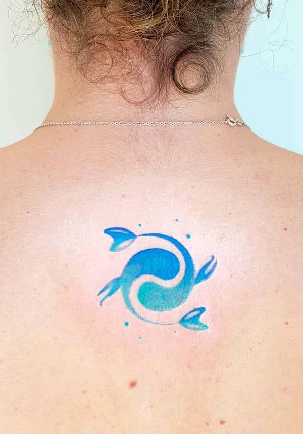 tatuagem signo peixe 50