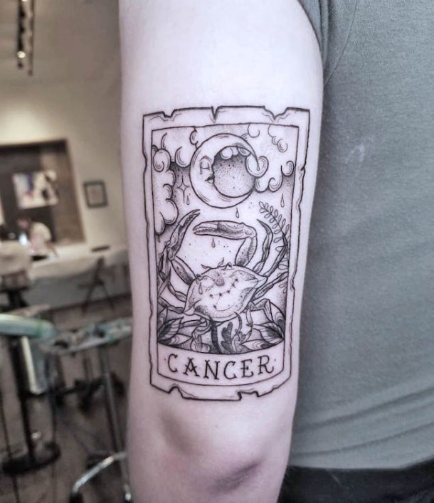 tatuagem signo zodiaco cancer 26