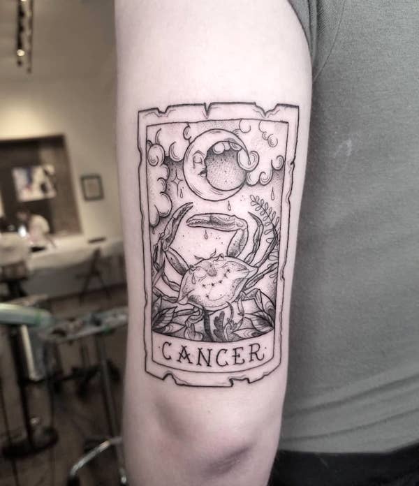 tatuagem signo zodiaco cancer 40