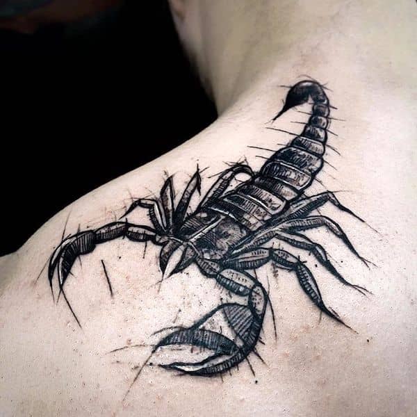 tatuagem signo escorpiao 16