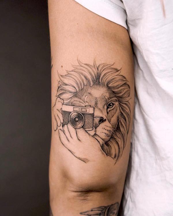 tatuagem signo zodiaco leao 48